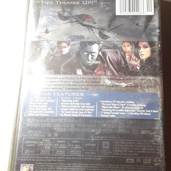 X-men United movie dvd - Picture 2 of 4